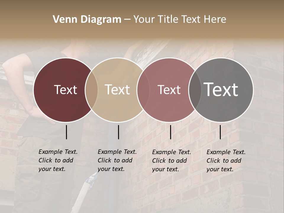 Bright Corroded Design PowerPoint Template