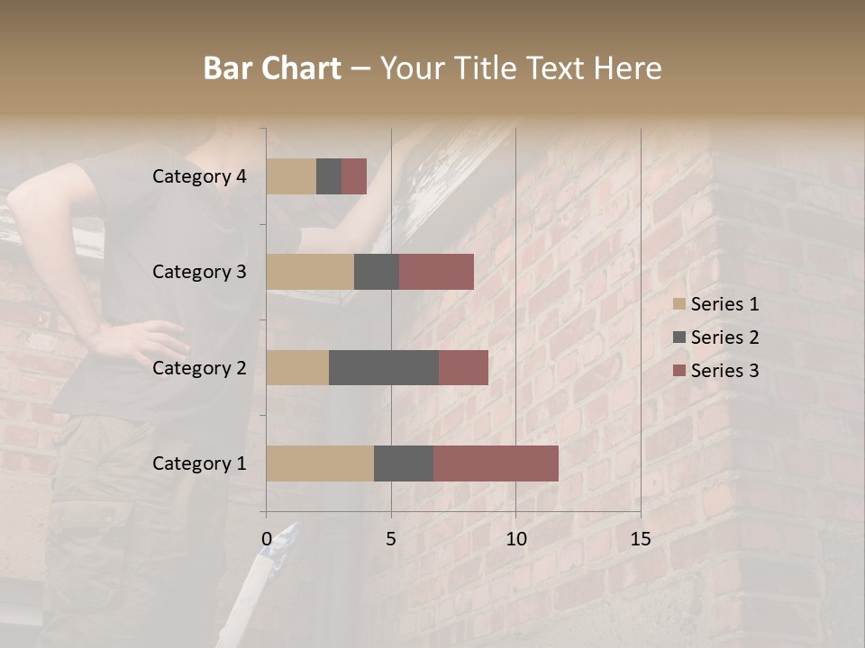 Bright Corroded Design PowerPoint Template