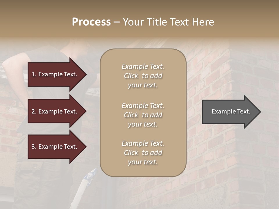Bright Corroded Design PowerPoint Template