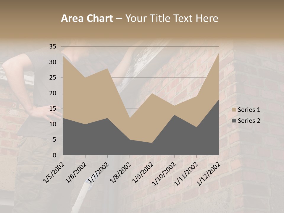 Bright Corroded Design PowerPoint Template