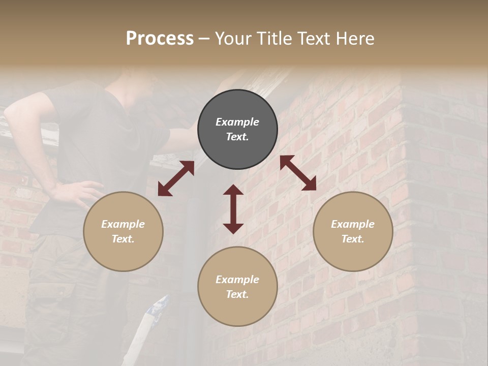 Bright Corroded Design PowerPoint Template