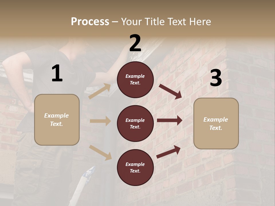 Bright Corroded Design PowerPoint Template