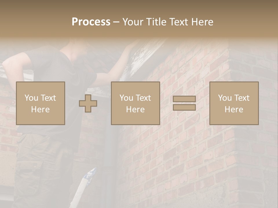 Bright Corroded Design PowerPoint Template