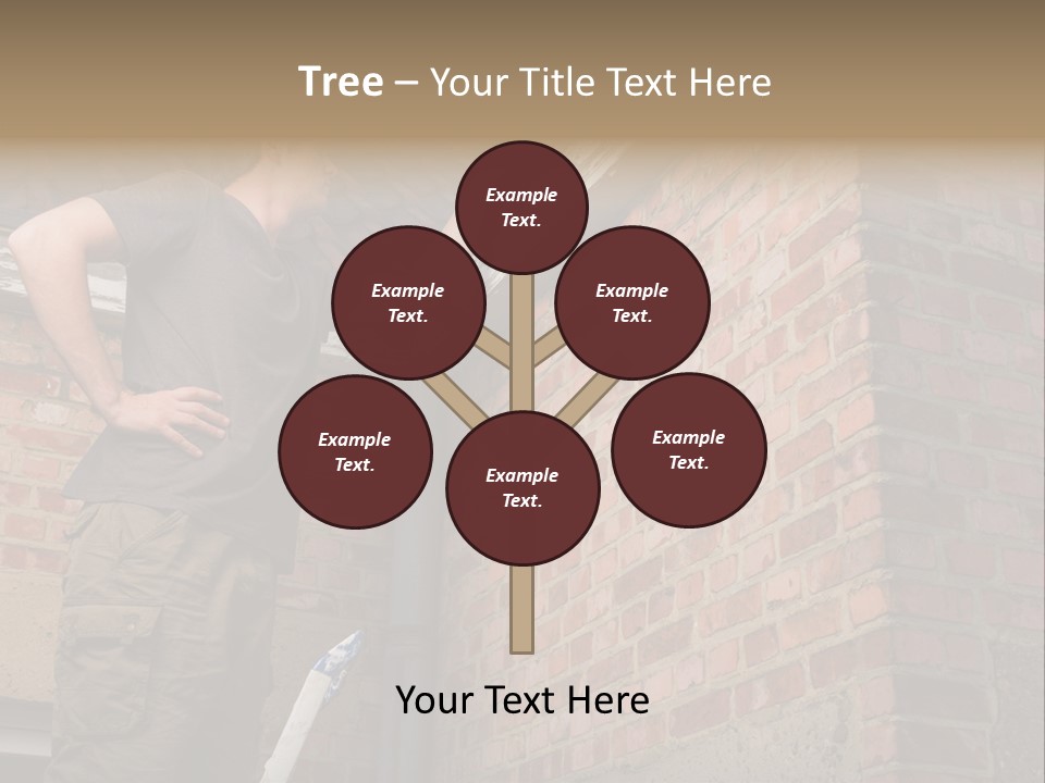 Bright Corroded Design PowerPoint Template