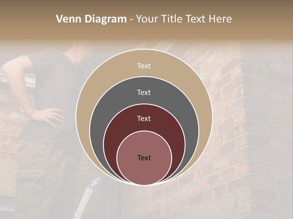 Bright Corroded Design PowerPoint Template