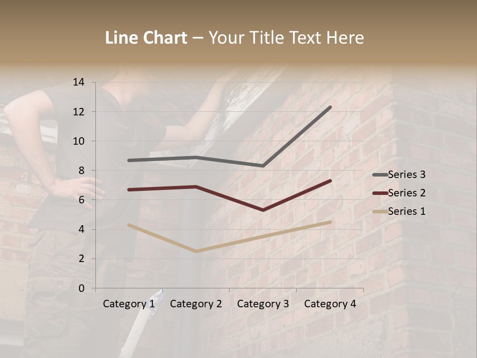 Bright Corroded Design PowerPoint Template