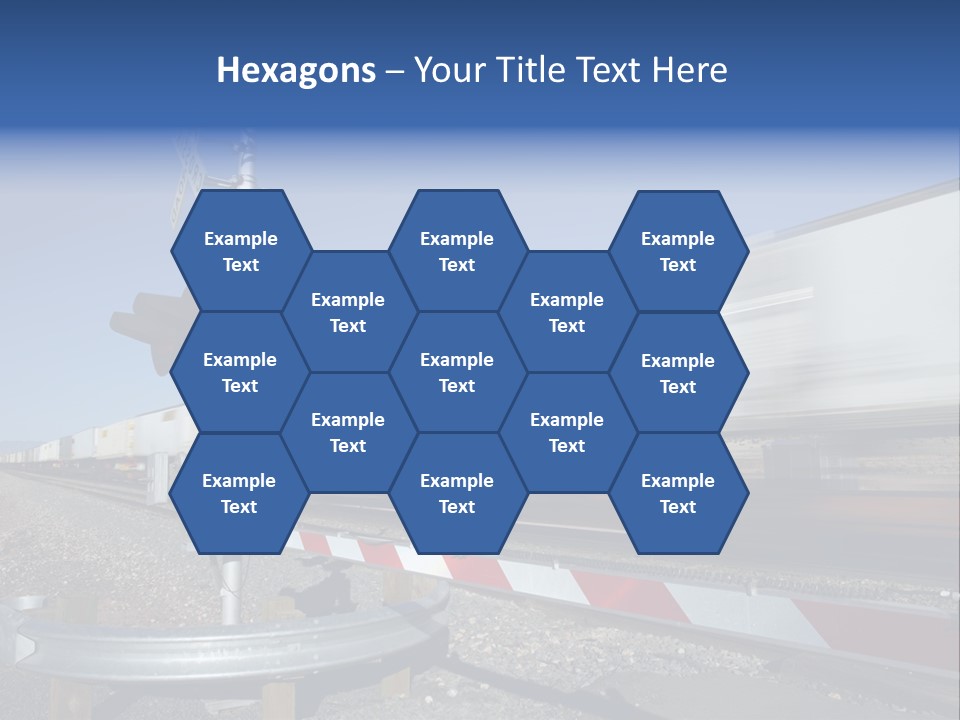 Safety Level Crossing United States Of America PowerPoint Template