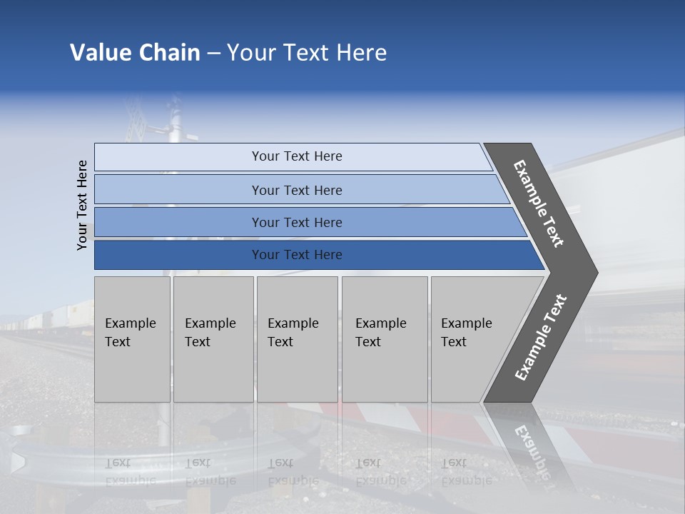 Safety Level Crossing United States Of America PowerPoint Template