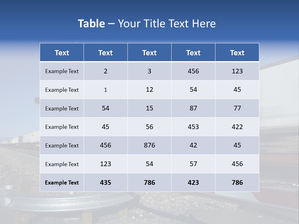 Safety Level Crossing United States Of America PowerPoint Template