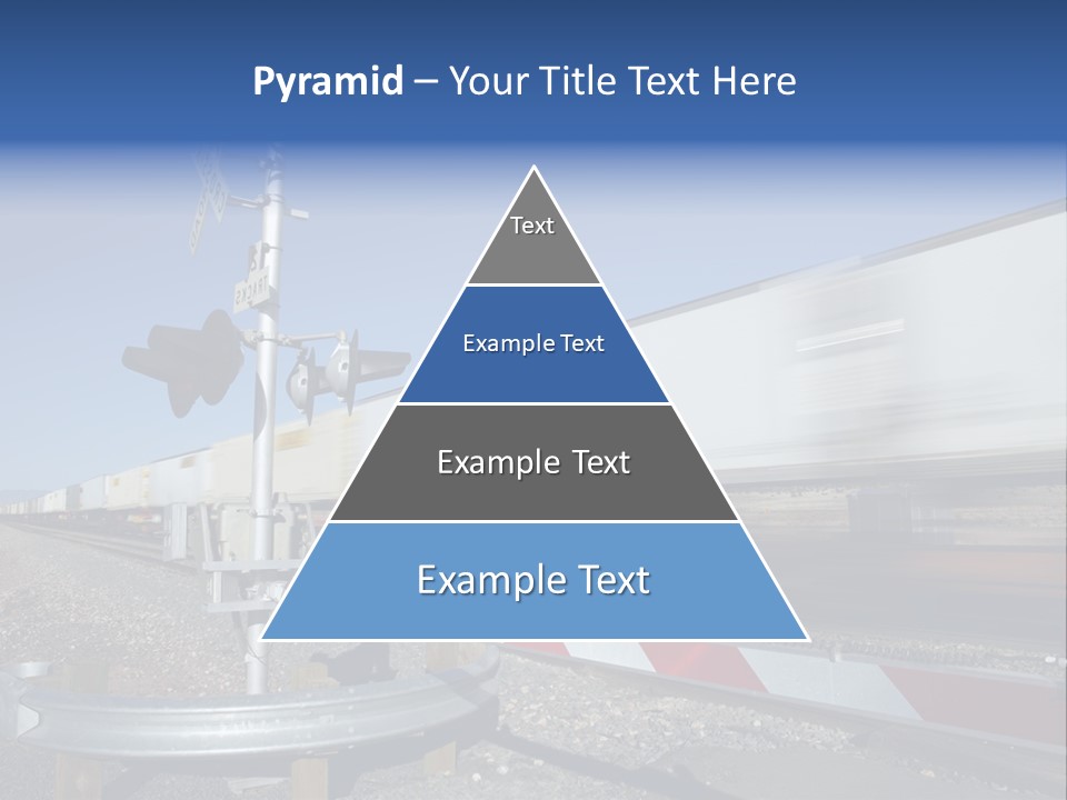 Safety Level Crossing United States Of America PowerPoint Template