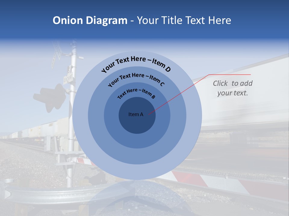 Safety Level Crossing United States Of America PowerPoint Template