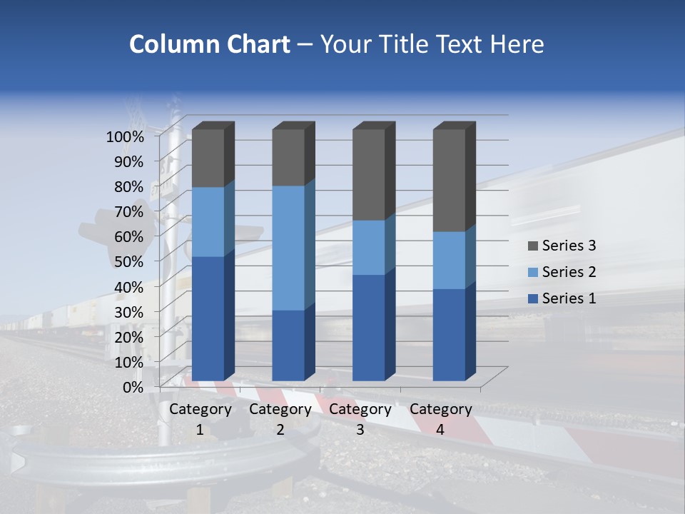 Safety Level Crossing United States Of America PowerPoint Template
