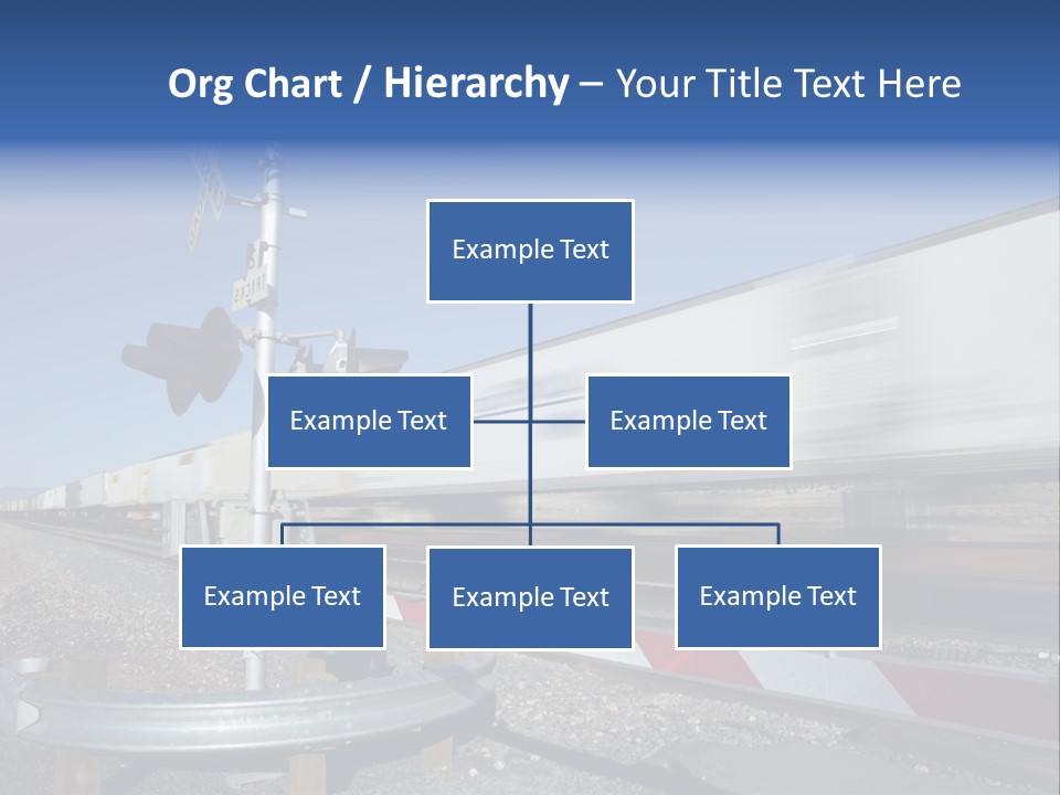 Safety Level Crossing United States Of America PowerPoint Template
