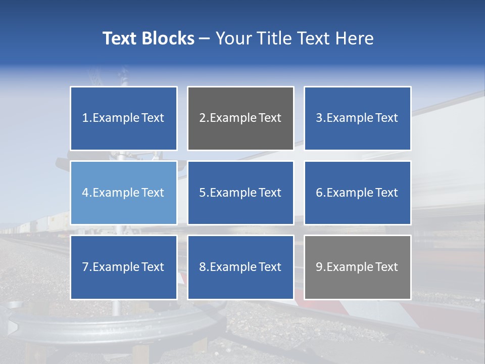 Safety Level Crossing United States Of America PowerPoint Template