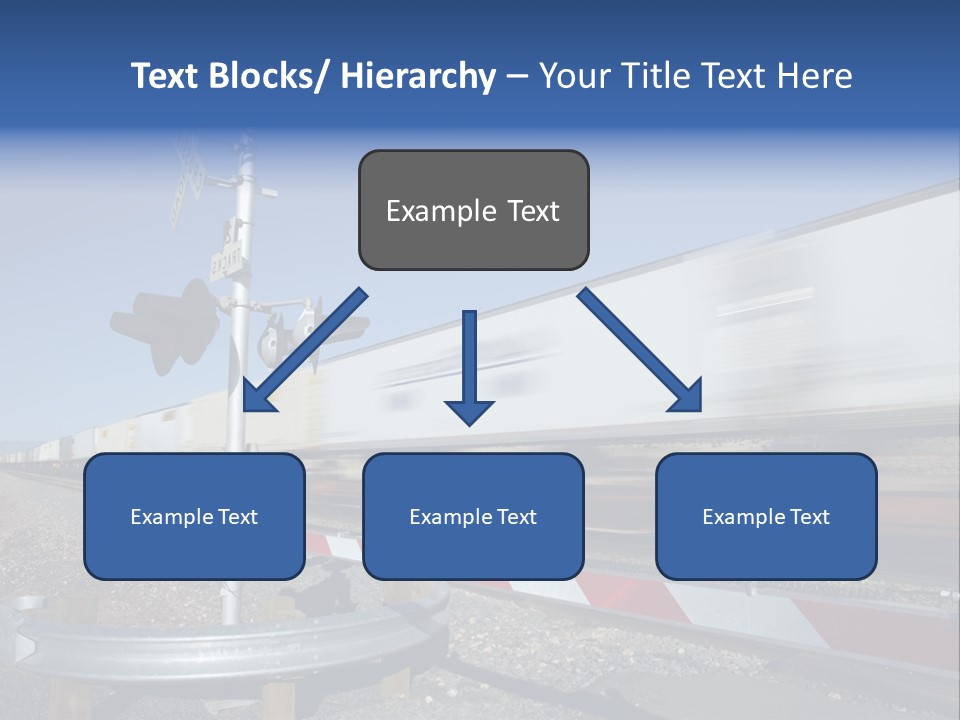 Safety Level Crossing United States Of America PowerPoint Template