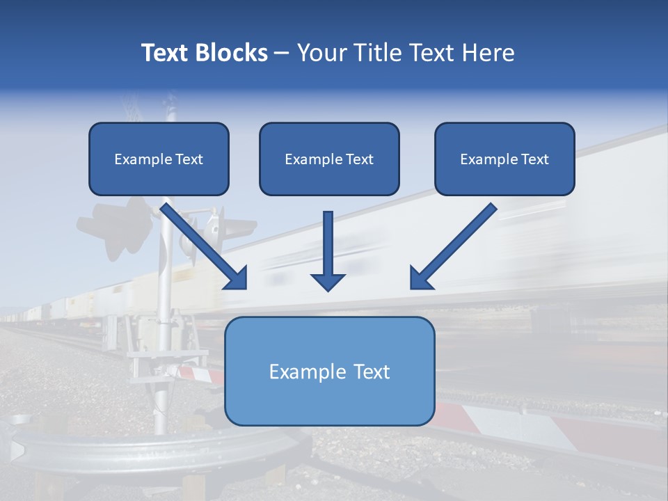 Safety Level Crossing United States Of America PowerPoint Template
