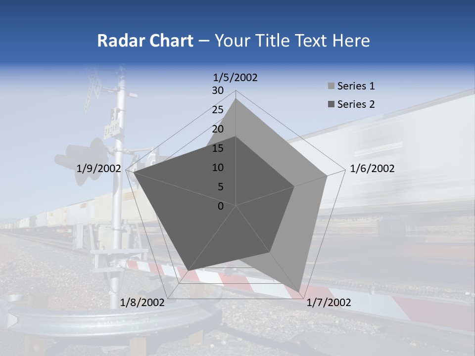 Safety Level Crossing United States Of America PowerPoint Template