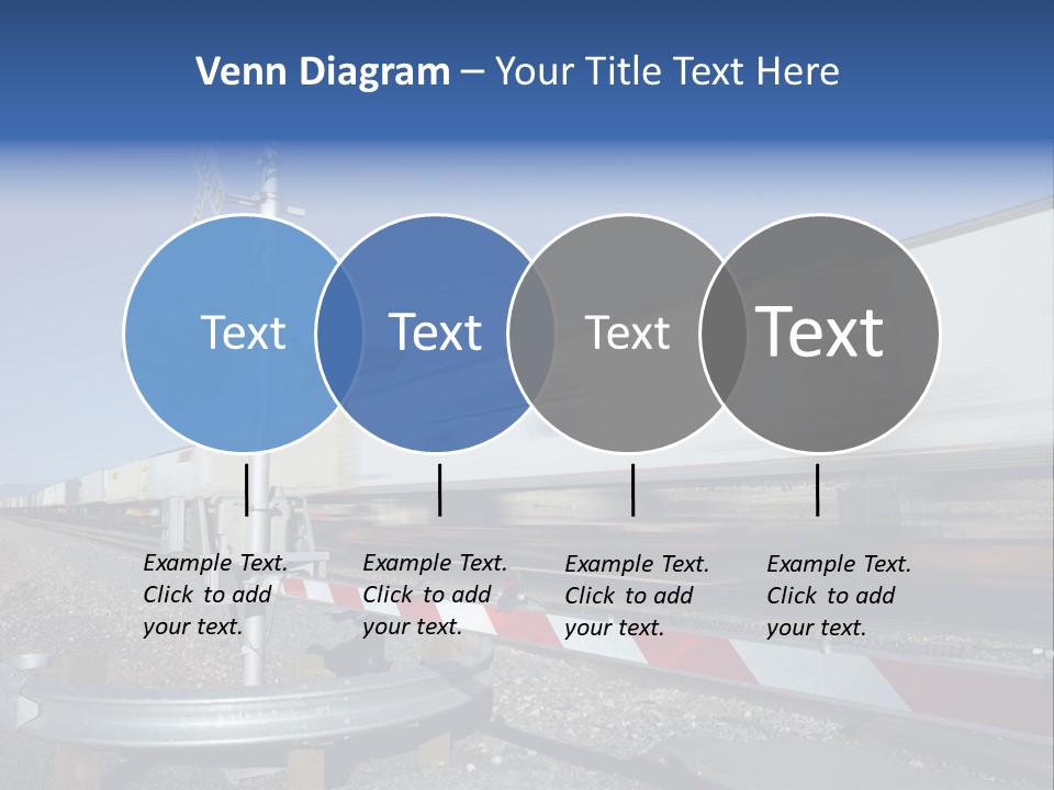 Safety Level Crossing United States Of America PowerPoint Template