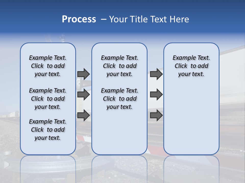Safety Level Crossing United States Of America PowerPoint Template