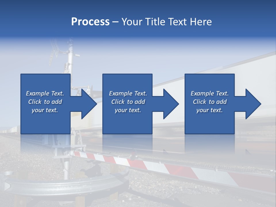 Safety Level Crossing United States Of America PowerPoint Template