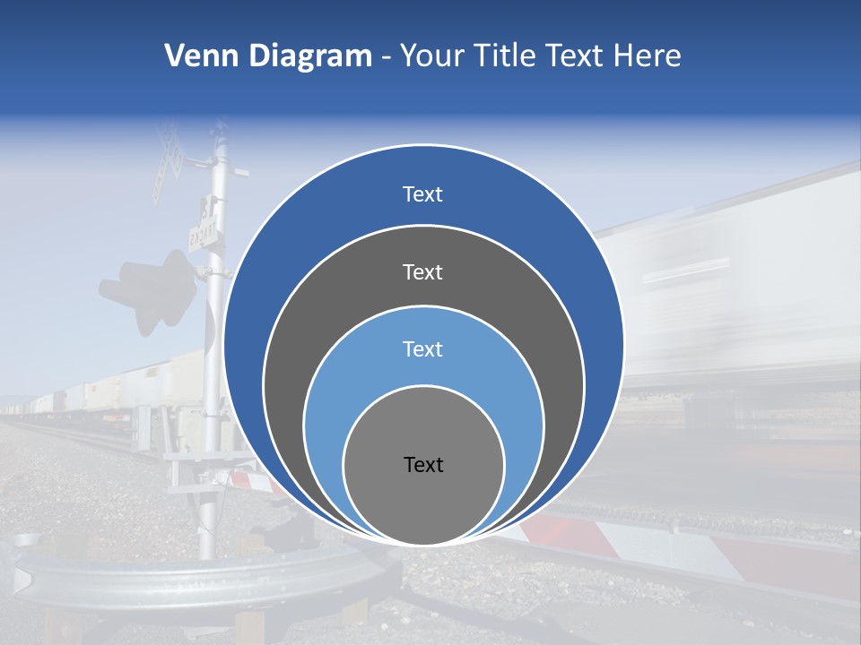 Safety Level Crossing United States Of America PowerPoint Template