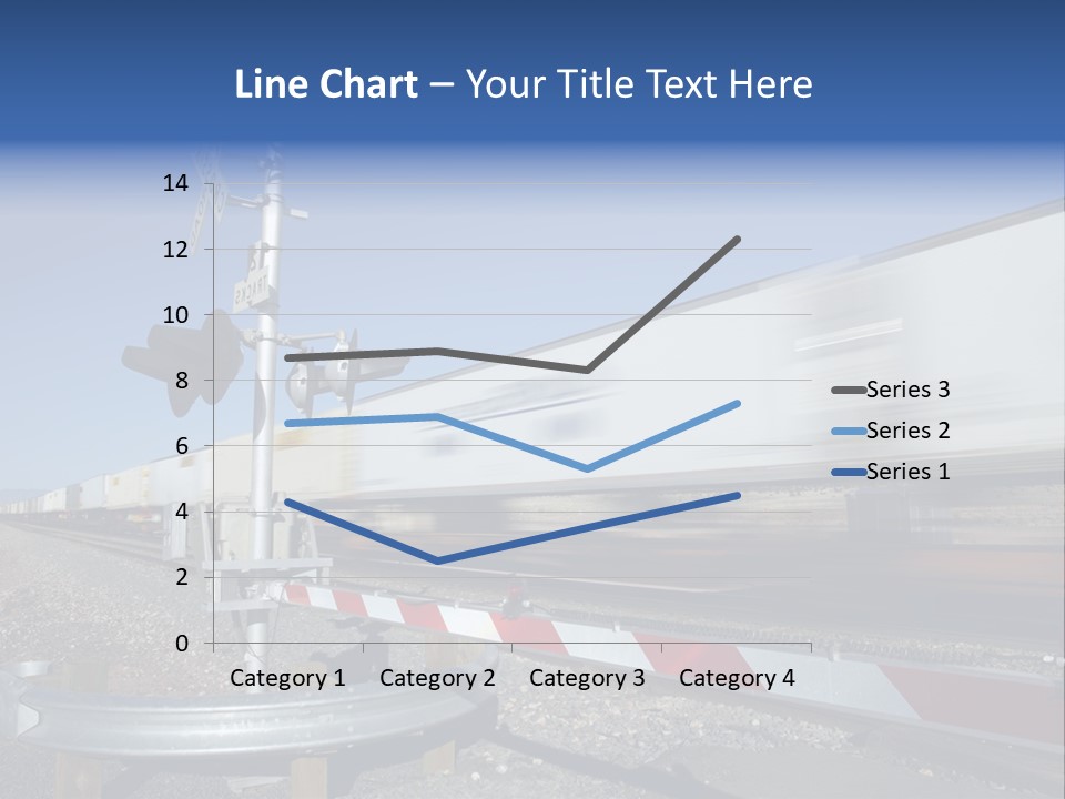 Safety Level Crossing United States Of America PowerPoint Template