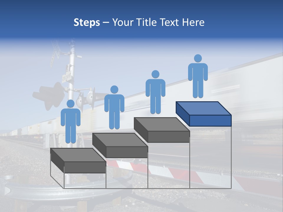 Safety Level Crossing United States Of America PowerPoint Template