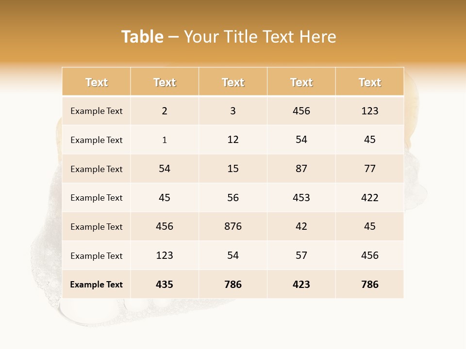A Piece Of Soap With Bubbles On It PowerPoint Template