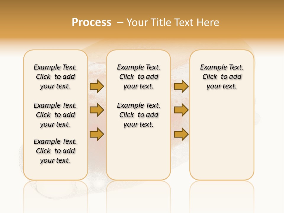 A Piece Of Soap With Bubbles On It PowerPoint Template