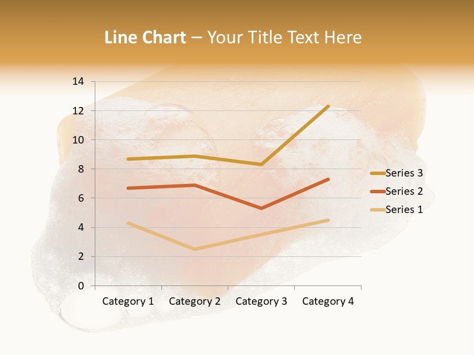 A Piece Of Soap With Bubbles On It PowerPoint Template