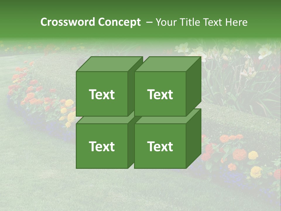 Big Classic Popcorn Glass Bowl PowerPoint Template