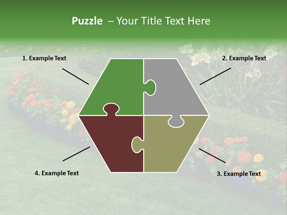 Big Classic Popcorn Glass Bowl PowerPoint Template