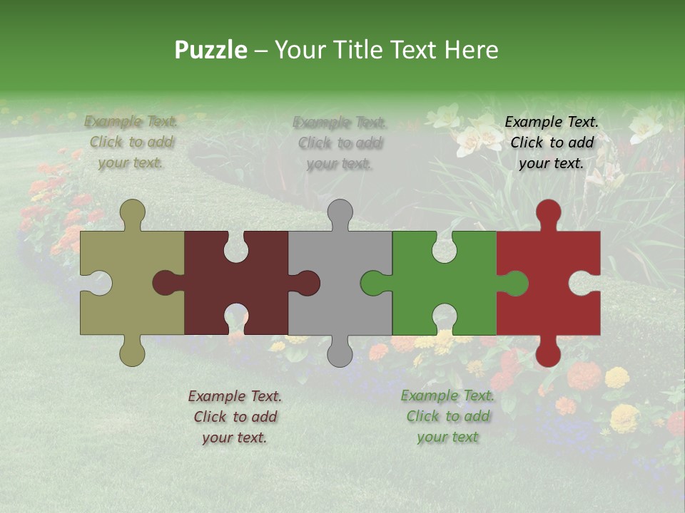 Big Classic Popcorn Glass Bowl PowerPoint Template