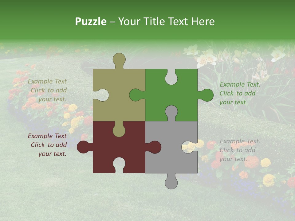 Big Classic Popcorn Glass Bowl PowerPoint Template