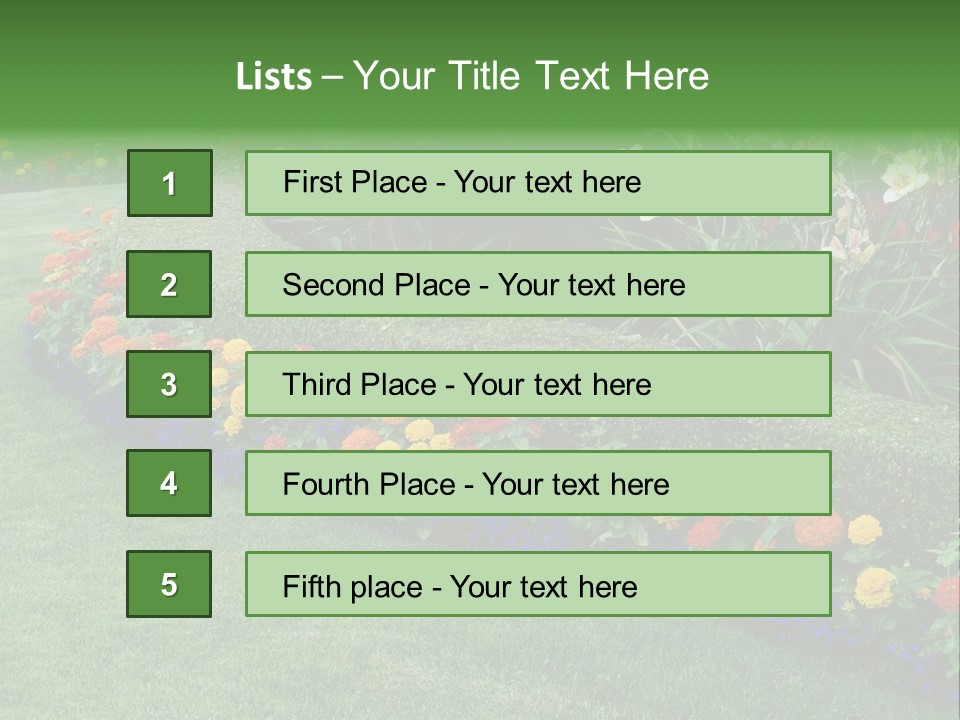 Big Classic Popcorn Glass Bowl PowerPoint Template