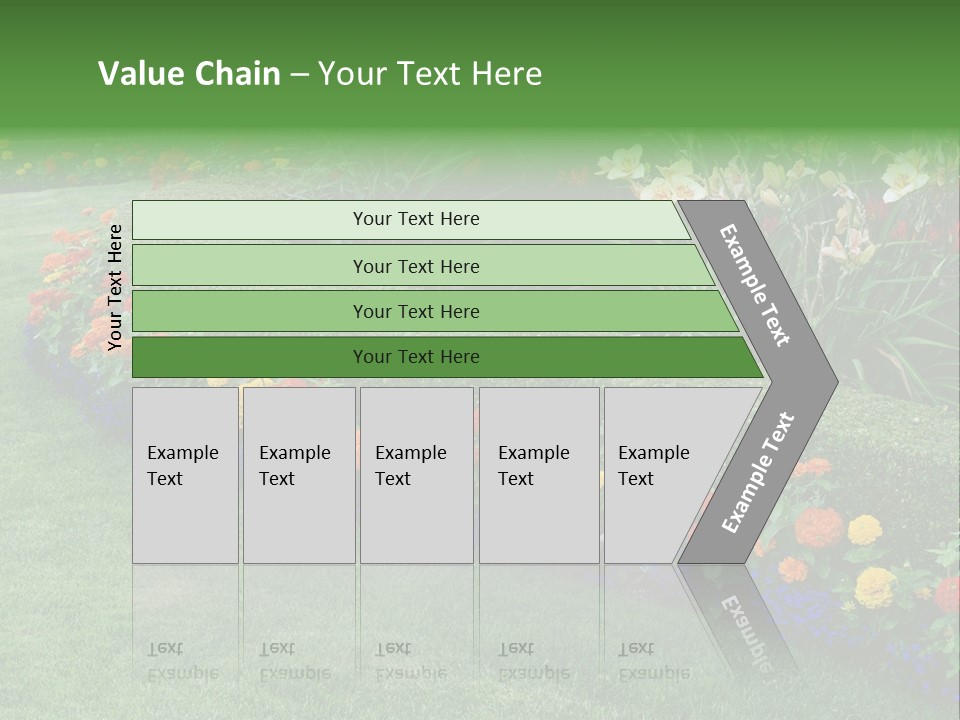 Big Classic Popcorn Glass Bowl PowerPoint Template