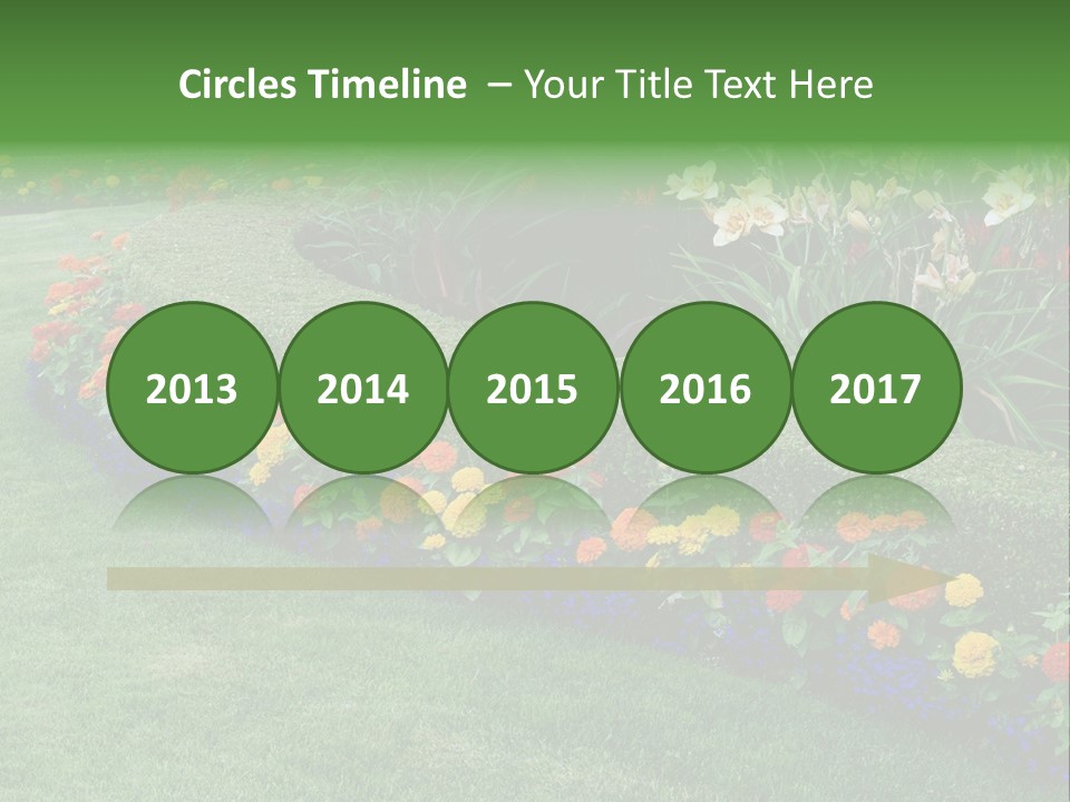 Big Classic Popcorn Glass Bowl PowerPoint Template