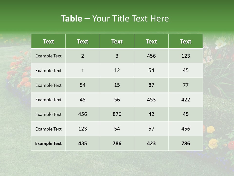 Big Classic Popcorn Glass Bowl PowerPoint Template