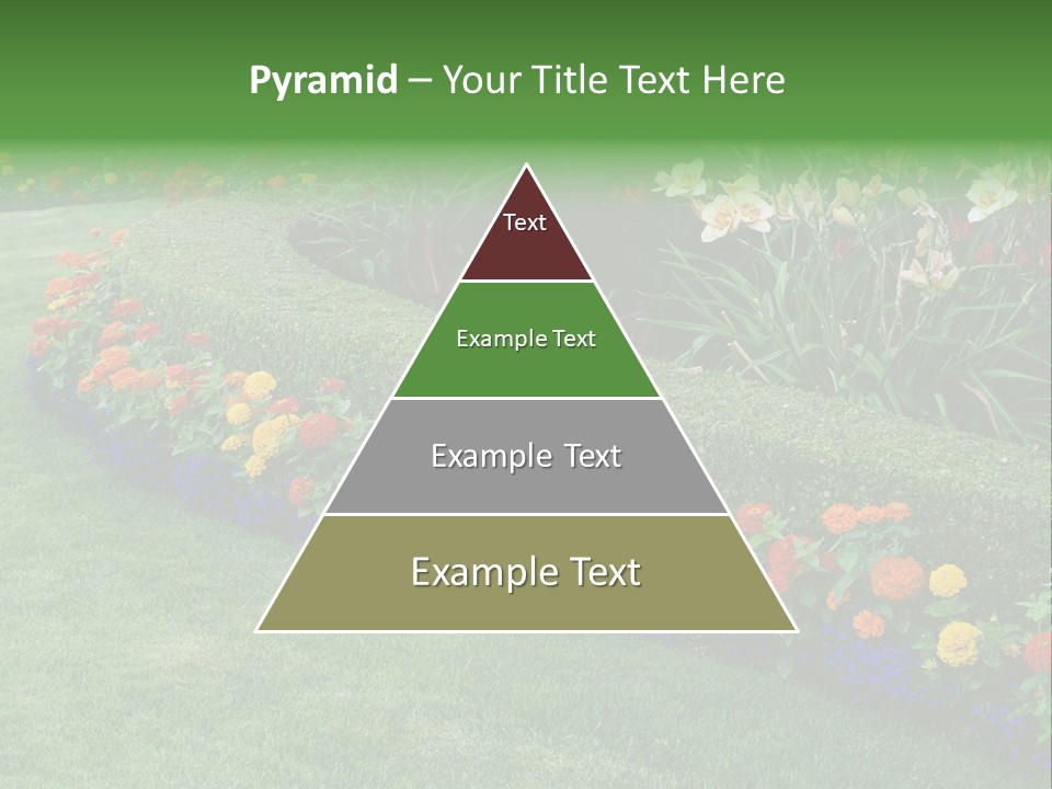 Big Classic Popcorn Glass Bowl PowerPoint Template