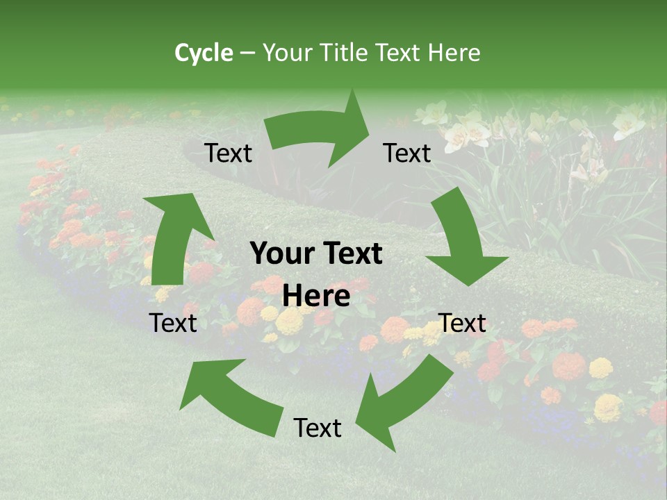 Big Classic Popcorn Glass Bowl PowerPoint Template