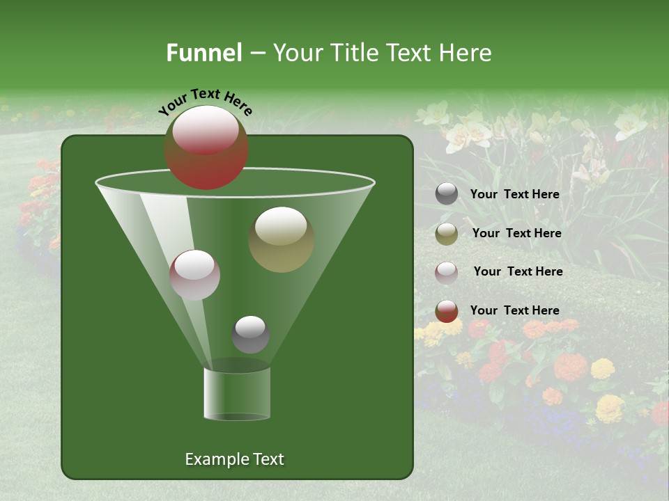 Big Classic Popcorn Glass Bowl PowerPoint Template