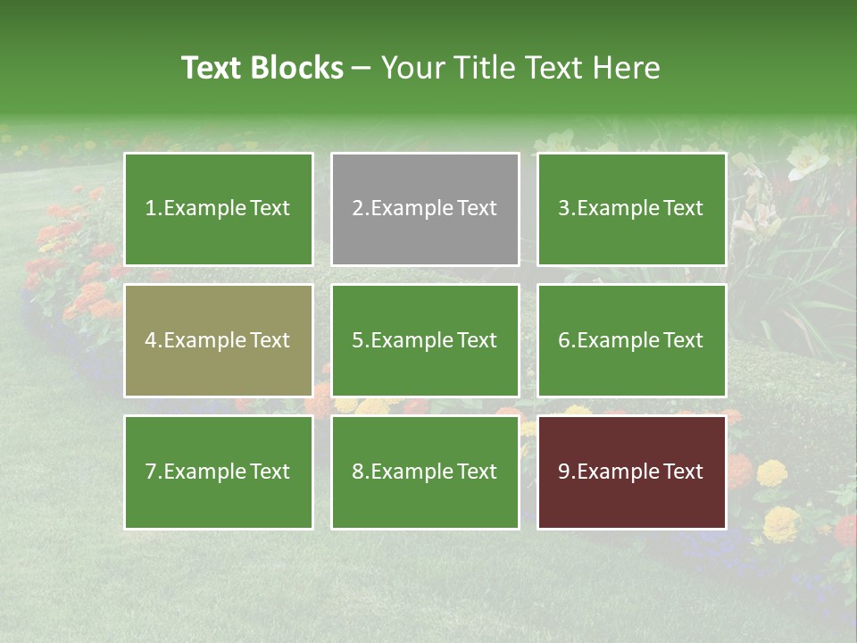 Big Classic Popcorn Glass Bowl PowerPoint Template