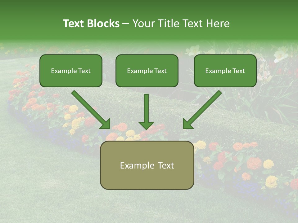 Big Classic Popcorn Glass Bowl PowerPoint Template