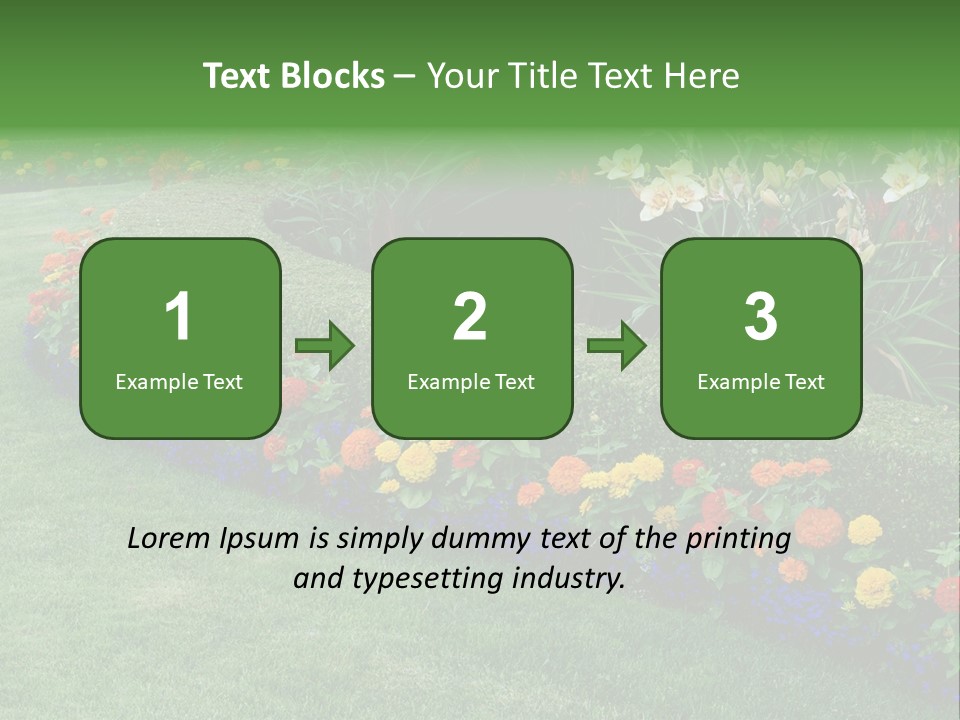 Big Classic Popcorn Glass Bowl PowerPoint Template