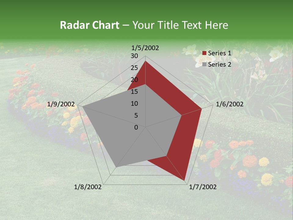 Big Classic Popcorn Glass Bowl PowerPoint Template