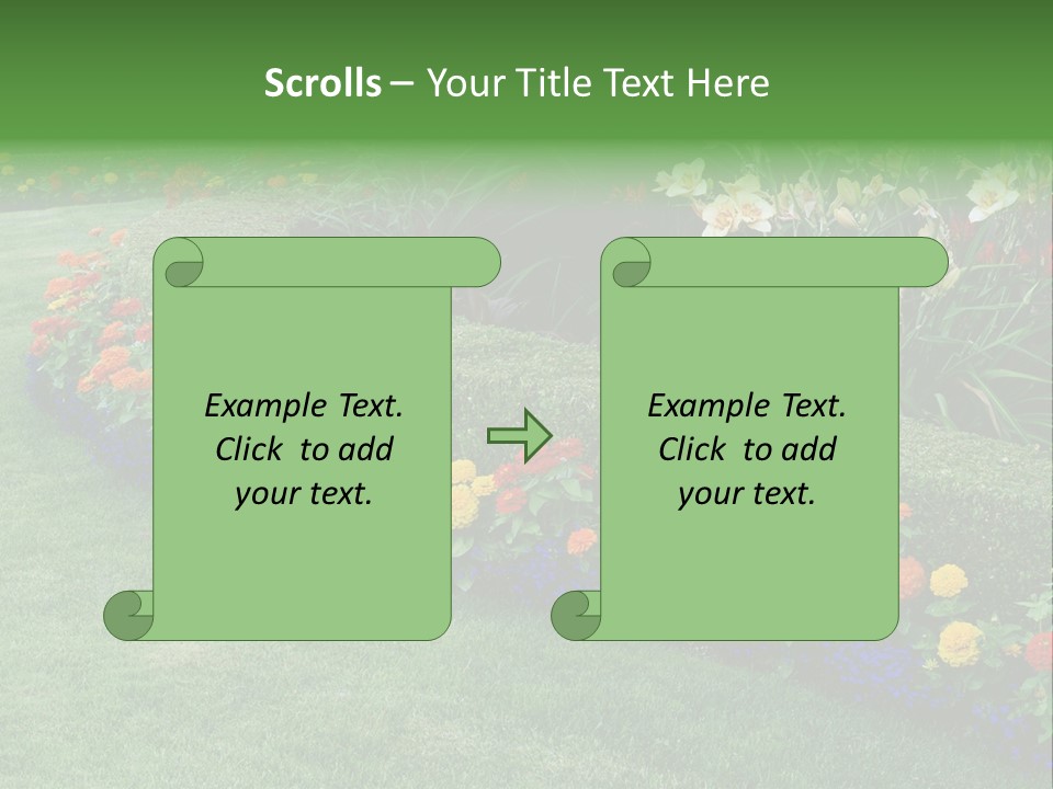 Big Classic Popcorn Glass Bowl PowerPoint Template