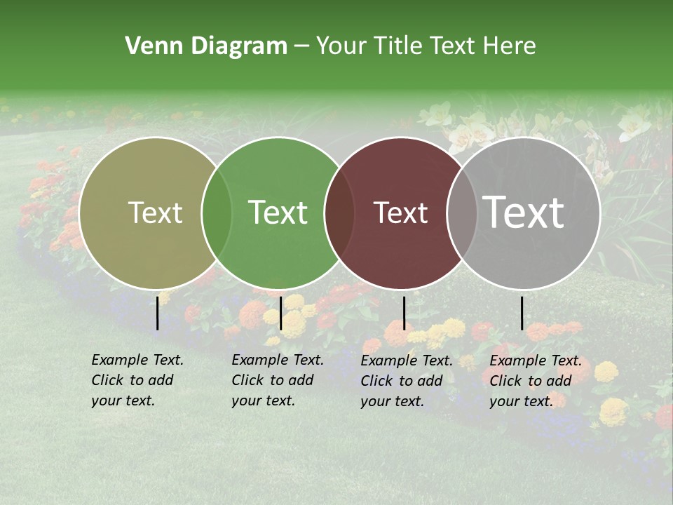 Big Classic Popcorn Glass Bowl PowerPoint Template