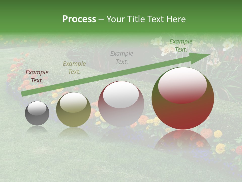 Big Classic Popcorn Glass Bowl PowerPoint Template