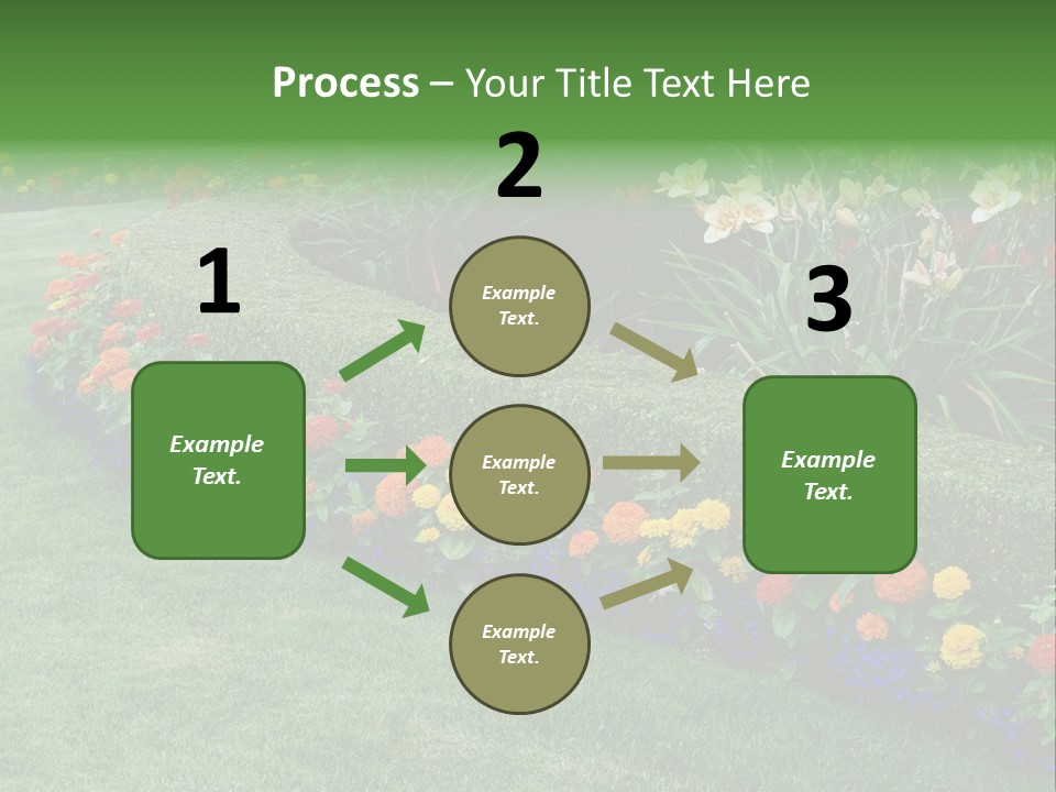Big Classic Popcorn Glass Bowl PowerPoint Template