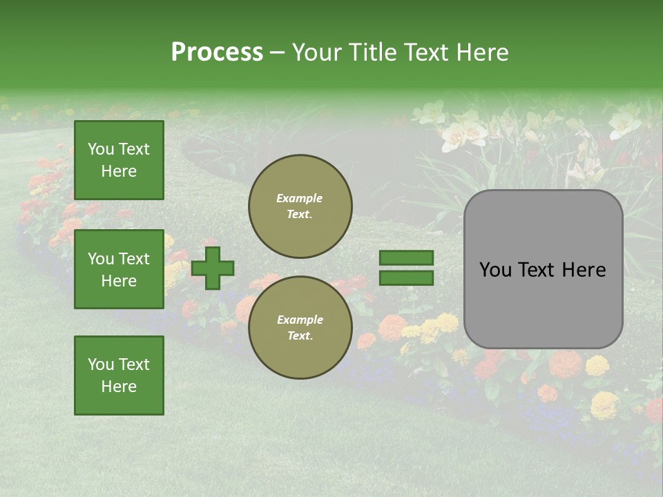 Big Classic Popcorn Glass Bowl PowerPoint Template